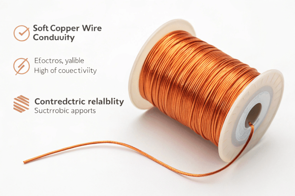 سیم مسی نرم