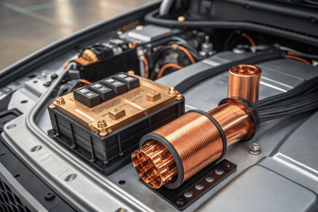 کاربردهای مس در صنعت خودروسازی