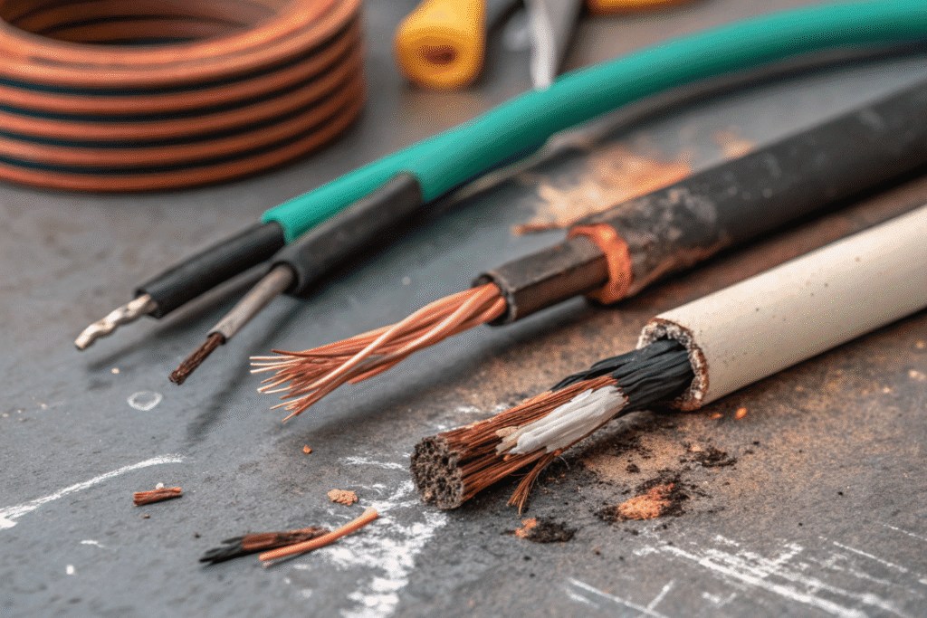 سیم مسی و سوختگی‌های الکتریکی ولتاژ بالا