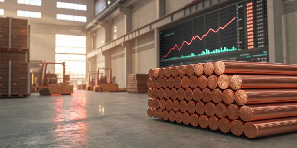 عوامل مؤثر بر قیمت‌گذاری و روند بازار جهانی میلگرد مسی