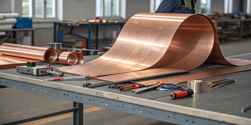 نکات فنی فرم‌دهی و برش ورق مسی بدون ترک‌خوردگی