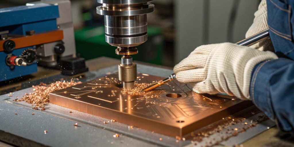 نکات کلیدی در برش و ماشینکاری صفحه مسی برای دقت بالا