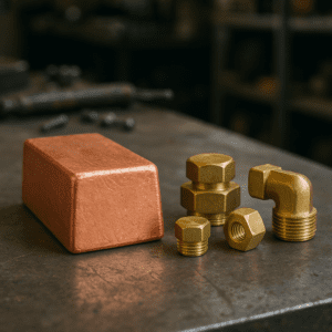 copper_vs_brass_comparison-300x300 فرآیند نورد مس و تبدیل آن به محصولات صنعتی