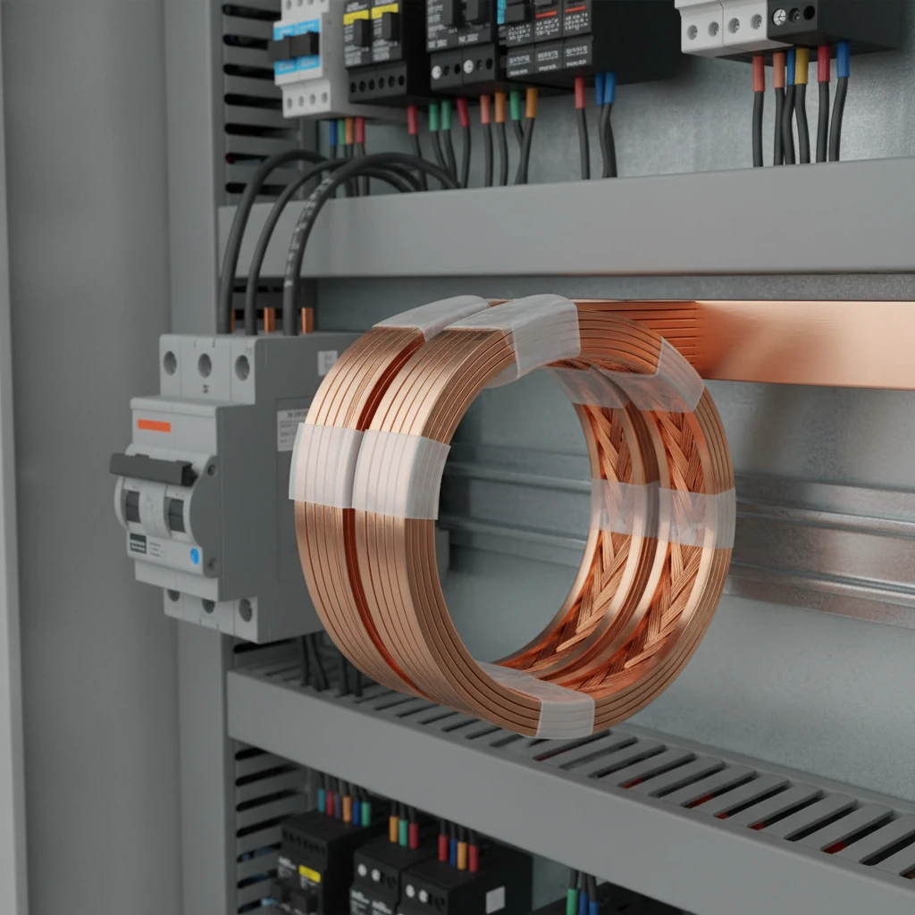 61378a59-2fb6-4605-9871-5ba6f177b283 بررسی تخصصی باسبار مسی فلکسیبل (انعطافپذیر) و کاربرد آن در تابلو برق